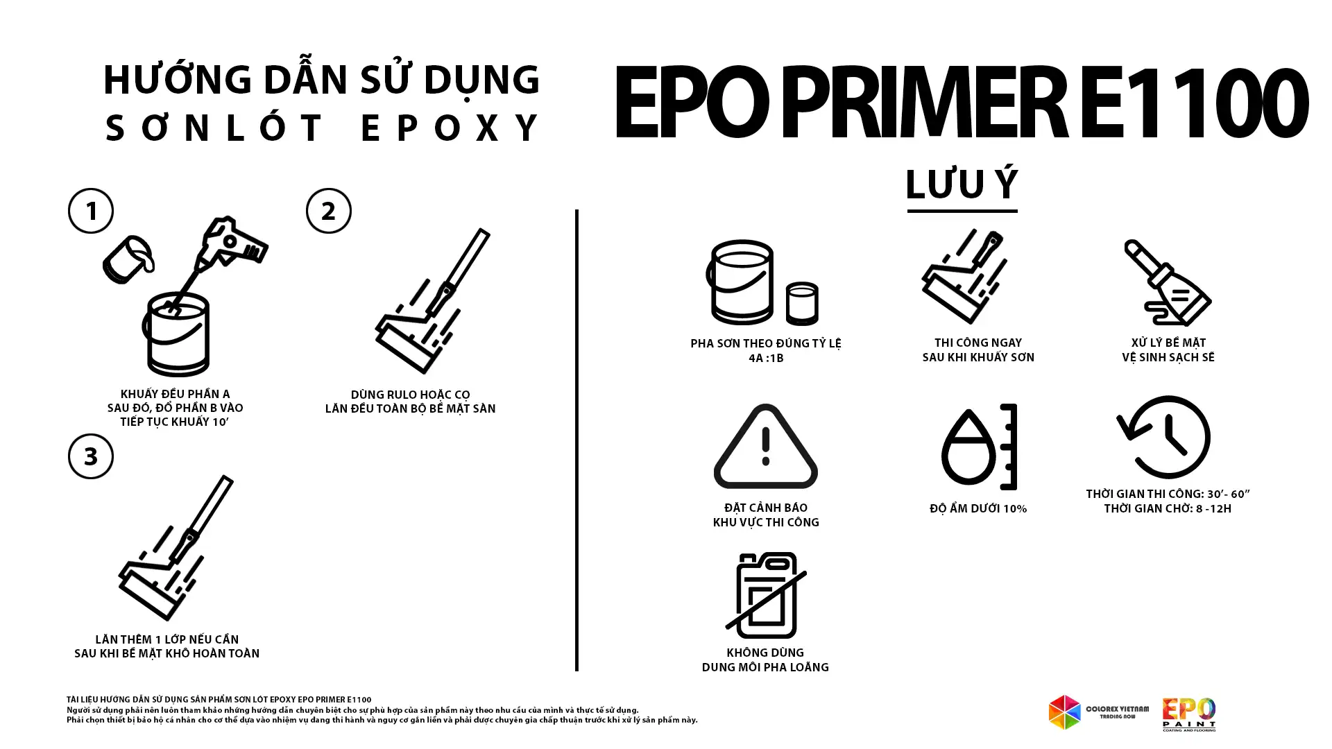  HƯỚNG DẪN THI CÔNG SƠN LÓT EPOXY PRIMER