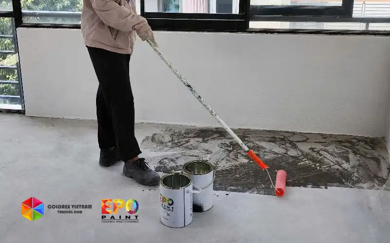 SÀN SỎI POLYMER CÓ CẦN SƠN LÓT?
