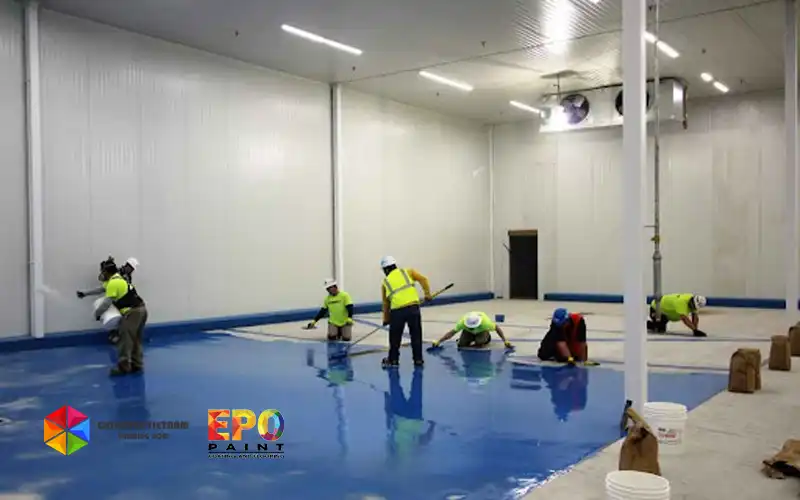 DỊCH VỤ THI CÔNG SÀN EPOXY CÔNG NGHIỆP CHO NHÀ XƯỞNG