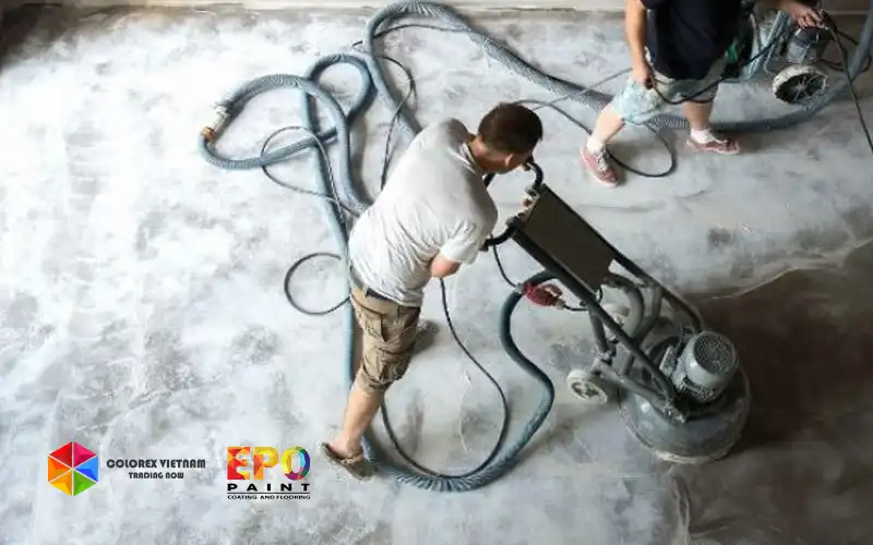 DỊCH VỤ THI CÔNG SÀN EPOXY CÔNG NGHIỆP CHO văn phòng