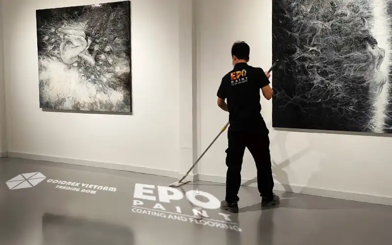 THI CÔNG SÀN EPOXY GIẢ BÊ TÔNG