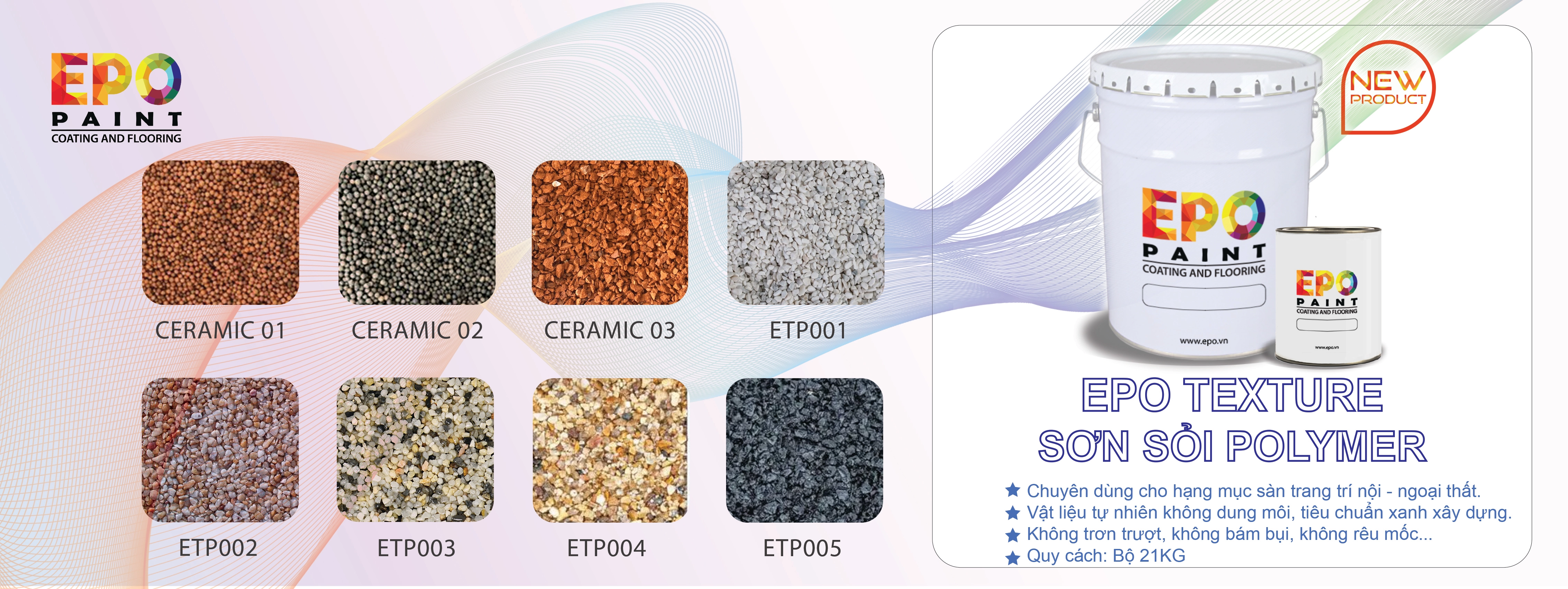SƠN EPOXY LÓT SÀN BÊ TÔNG EPO PRIMER E1100 5kg