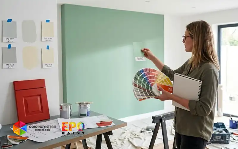 Lưu ý khi chọn màu Ral