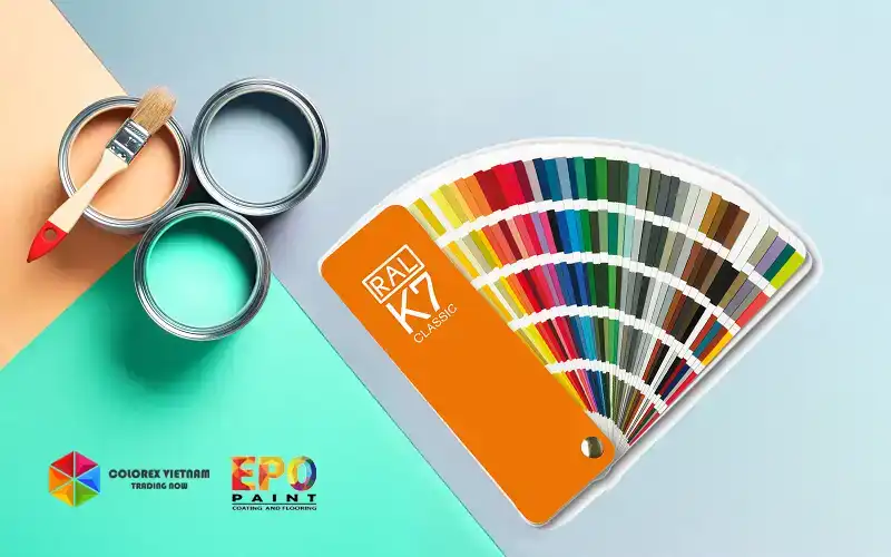 Bảng Màu Sơn Epoxy Chuẩn Quốc Tế Ral Color 