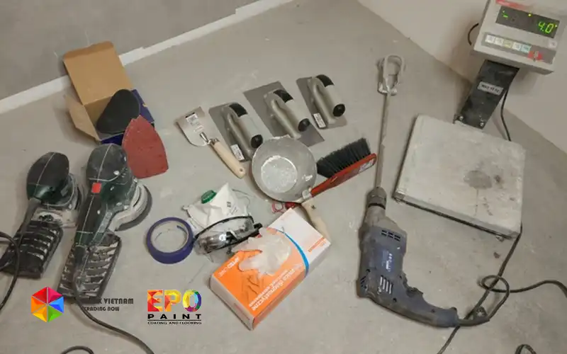 Dụng Cụ Thi Công Sàn Poly Microcement