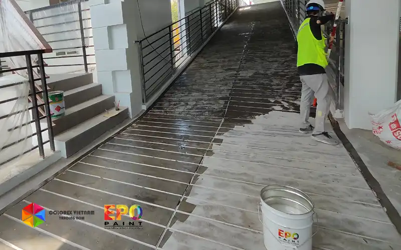 Hướng Dẫn Thi Công Sơn Epoxy Chống Trượt