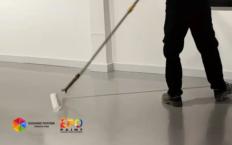 Hướng Dẫn Thi Công Sơn Epoxy Hệ Lăn