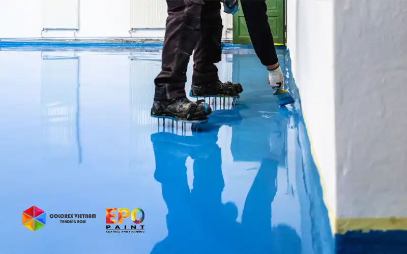Hướng Dẫn Thi Công Sơn Epoxy Tự San Phẳng Chi Tiết