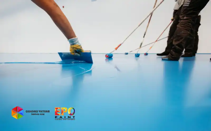 Hướng Dẫn Thi Công Sơn Epoxy Tự San Phẳng Chi Tiết