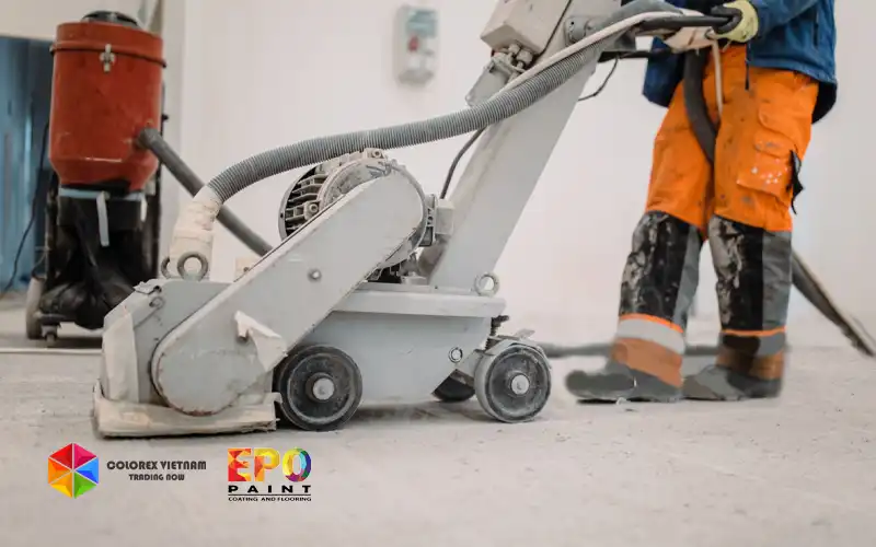 Hướng Dẫn Thi Công Sơn Epoxy Tự San Phẳng Chi Tiết
