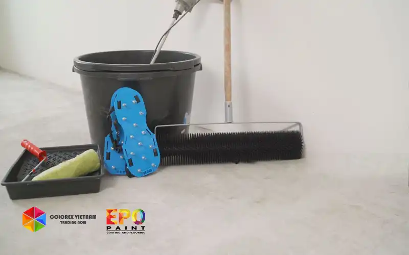 Hướng Dẫn Thi Công Sơn Epoxy Tự San Phẳng Chi Tiết