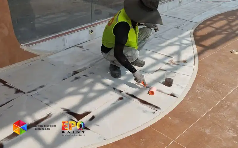 Quy trình thi công sơn Epoxy chuyên nghiệp