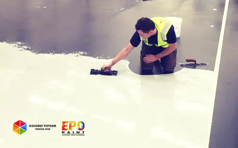 SƠN SÀN EPOXY HỆ TỰ PHẲNG