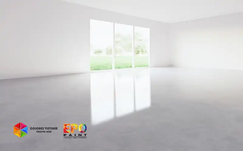 Sàn Epoxy Hiệu ứng bê tông