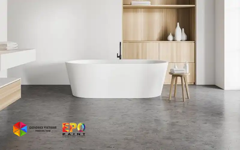 THI CÔNG SÀN EPOXY MICROCEMENT