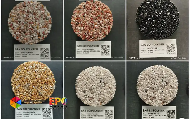Chi phí thi công sàn sỏi polymer