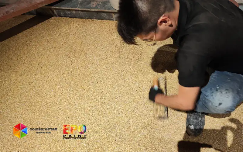 PHÂN PHỐI VÀ THI CÔNG SÀN SỎI POLYMER