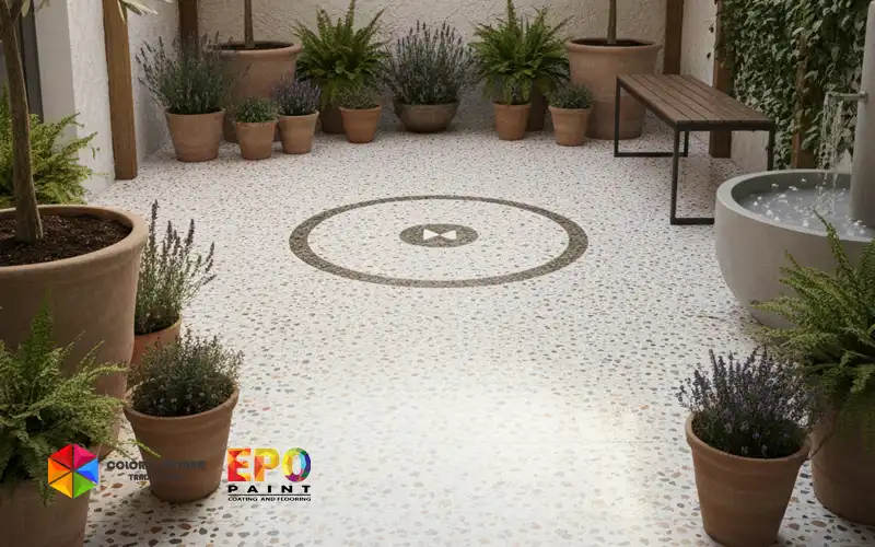 Sàn Terrazzo Polymer hiện đại