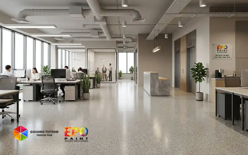 TÍNH NĂNG VƯỢT TRỘI CỦA SÀN EPOXY CÁT MÀU