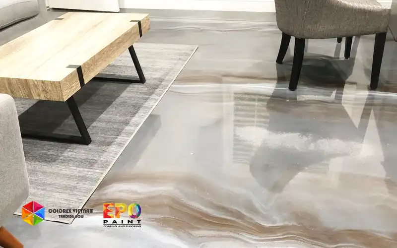 Sơn Epoxy tự phẳng