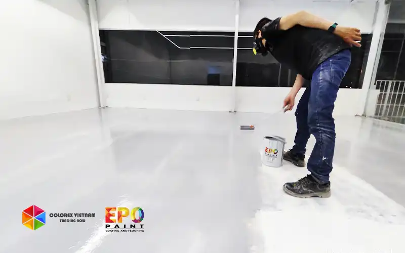 báo giá thi công sơn epoxy