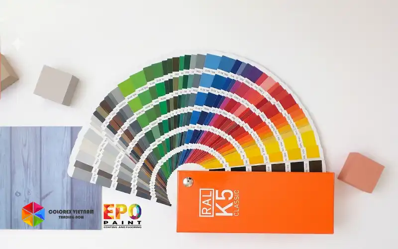 Quạt màu RAL k5