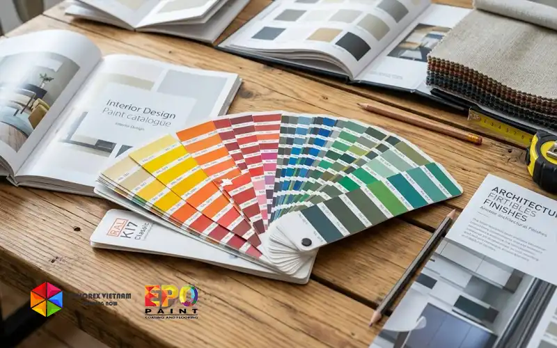 Sơn Epoxy Màu RAL - 'Ngôn Ngữ' Chuẩn Quốc Tế Cho Sàn Hiện Đại