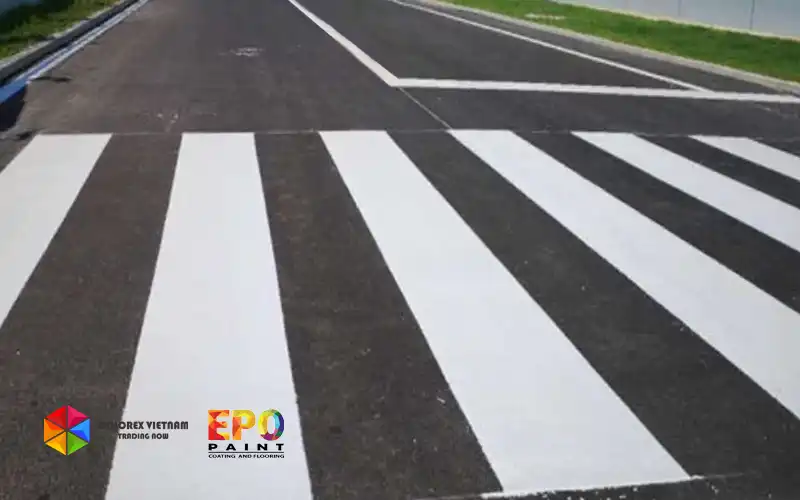 sơn kẻ đường dẻo nhiệt