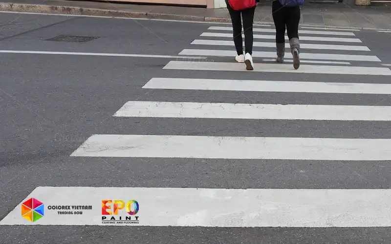 sơn kẻ vạch dẻo nhiệt