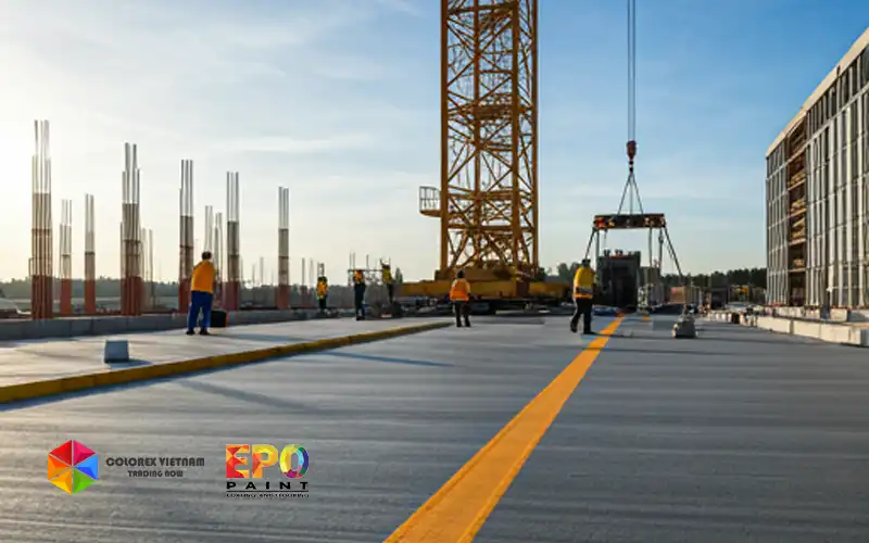PHÂN PHỐI VÀ THI CÔNG SƠN KẺ VẠCH