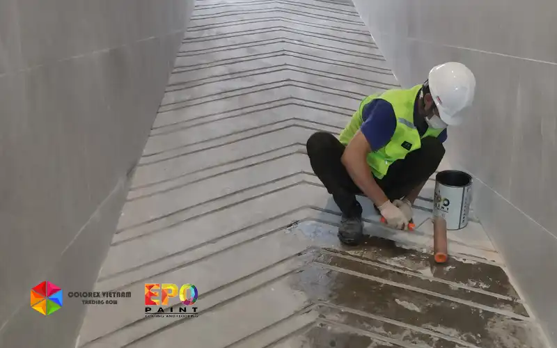 SƠN SÀN EPOXY CHỐNG TRƯỢT