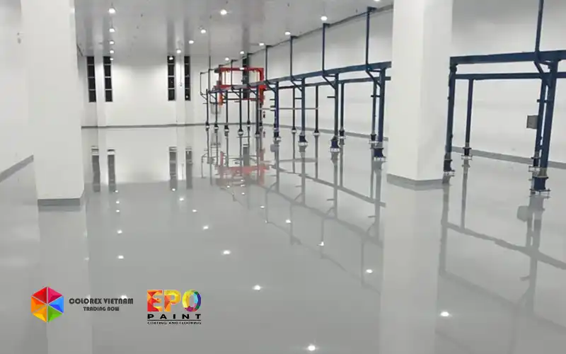 THI CÔNG SÀN EPOXY CÔNG NGHIỆP NHƯ THẾ NÀO