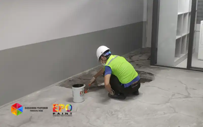THI CÔNG SÀN EPOXY CÔNG NGHIỆP NHƯ THẾ NÀO