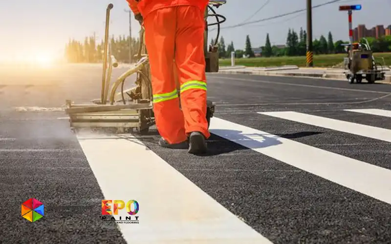 Thi Công Thi Công Sơn Kẻ Vạch Phản Quang