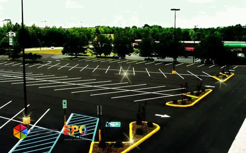 Thi Công Thi Công Sơn Kẻ Vạch Phản Quang