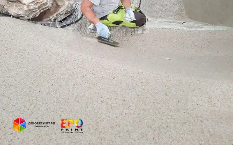 THI CÔNG VỮA CÁT POLYMER