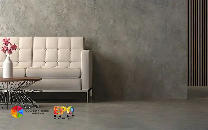 Ứng Dụng Sàn Poly Microcement Cho Phòng Khách