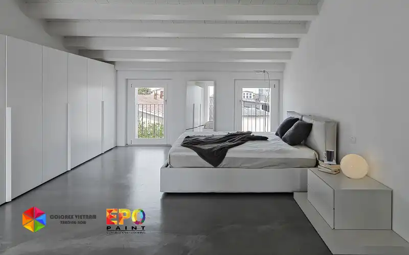 Ứng Dụng Sàn Poly Microcement Cho Phòng Ngủ